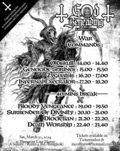 God Beheading Live Ritual 2024